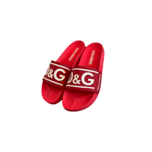 slide playero de goma con logo d&g