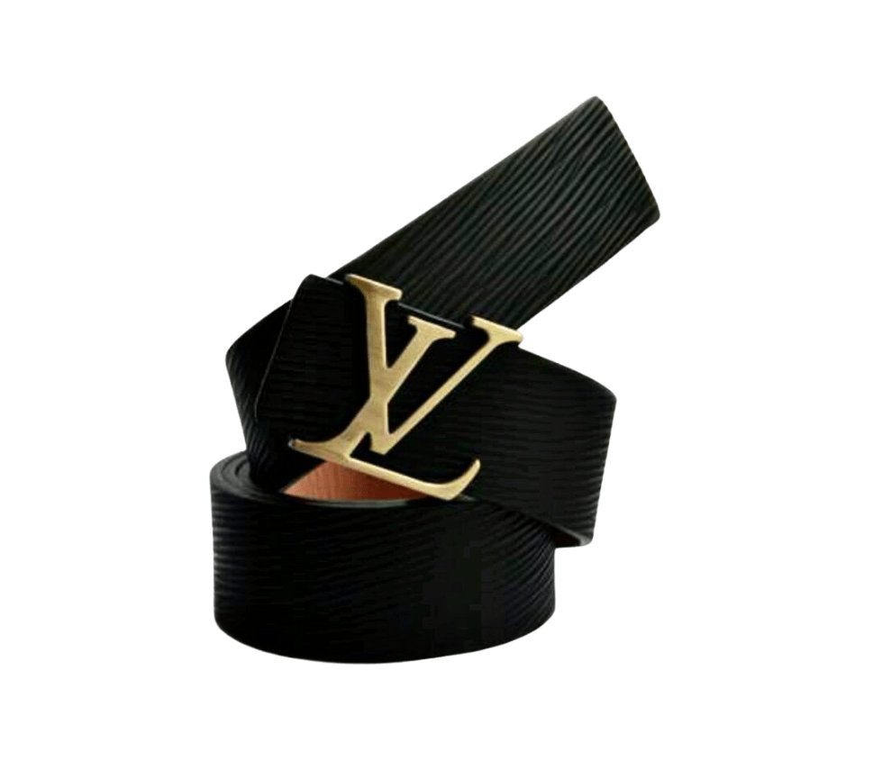 Louis Vuitton cinturón reversible LV Initials 40 MM Negro Marrón claro  Cuero ref.897685 - Joli Closet